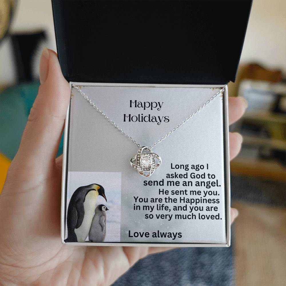 Love knot Necklace               on  sale   now