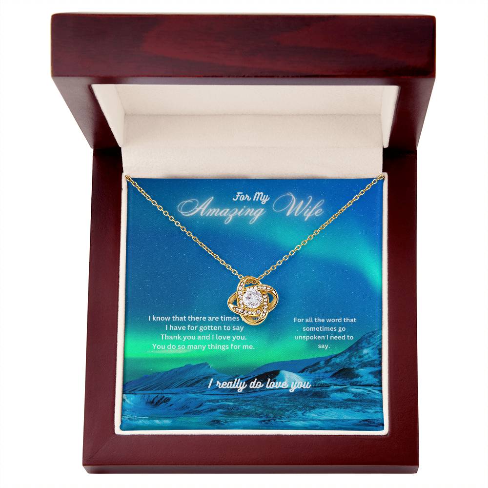Love Knot Necklace Gift – Celebrate Your Unbreakable Bond