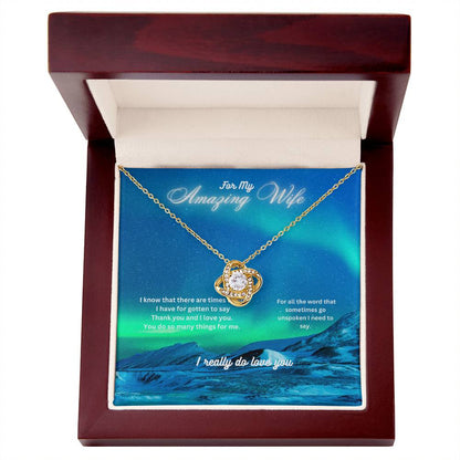 Love Knot Necklace Gift – Celebrate Your Unbreakable Bond
