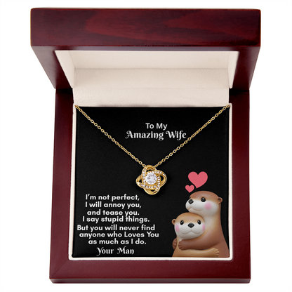 Love Knot Necklace for Her – A Timeless Symbol of Unbreakable Bonding