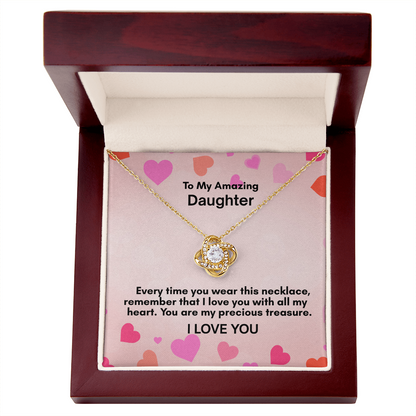 Love Knot Necklace Gift – A Timeless Reminder of Your Unbreakable Bond