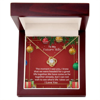 Unforgettable Love Knot Necklace Gift for Your Special Someone