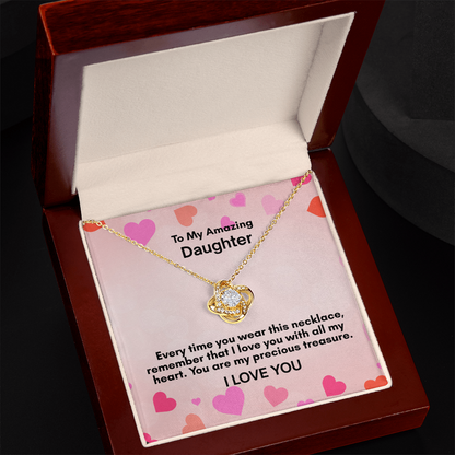 Love Knot Necklace Gift – A Timeless Reminder of Your Unbreakable Bond