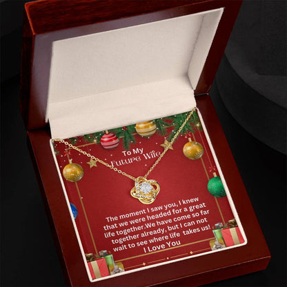 Unforgettable Love Knot Necklace Gift for Your Special Someone