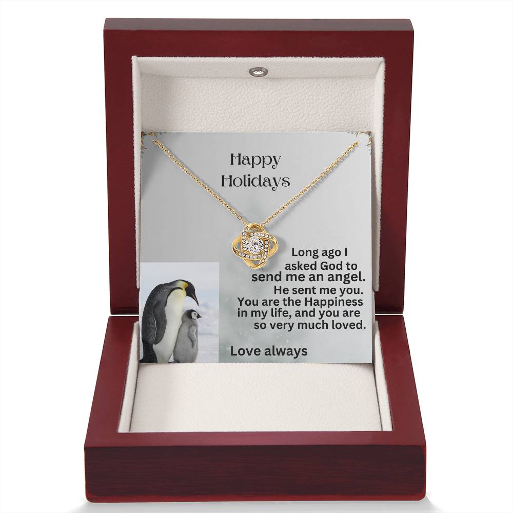 Love knot Necklace               on  sale   now