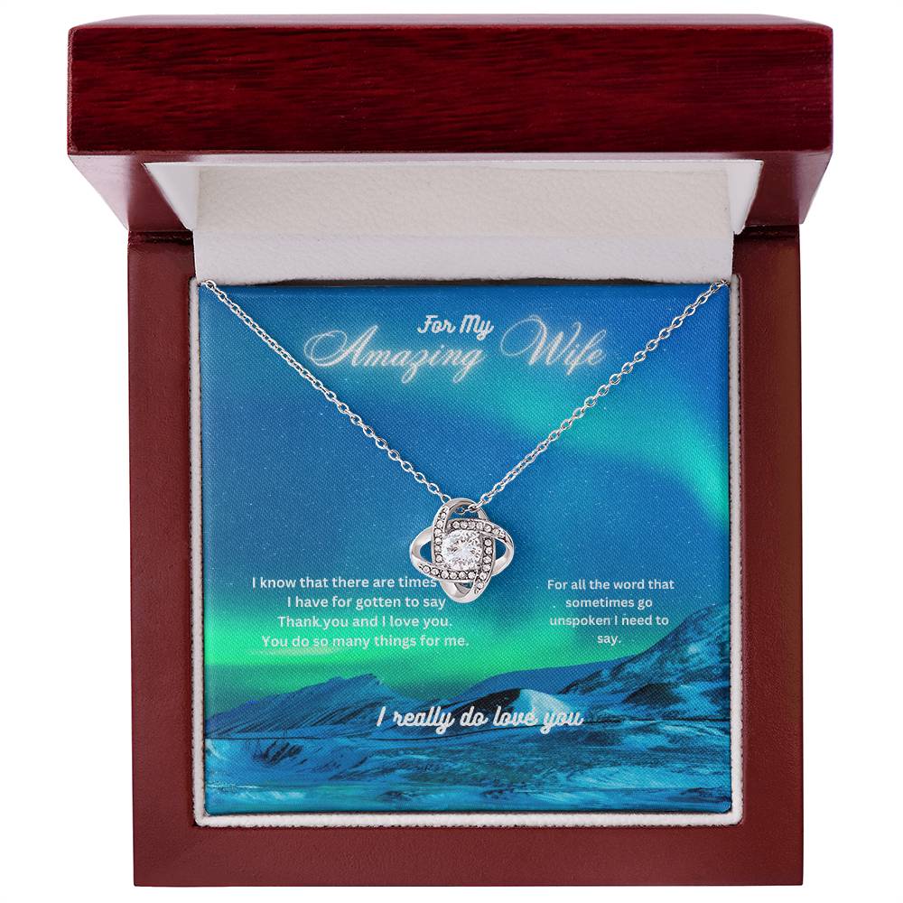 Love Knot Necklace Gift – Celebrate Your Unbreakable Bond