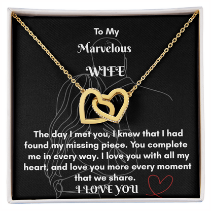Interlocking Hearts Necklace: A Timeless Symbol of Your Love