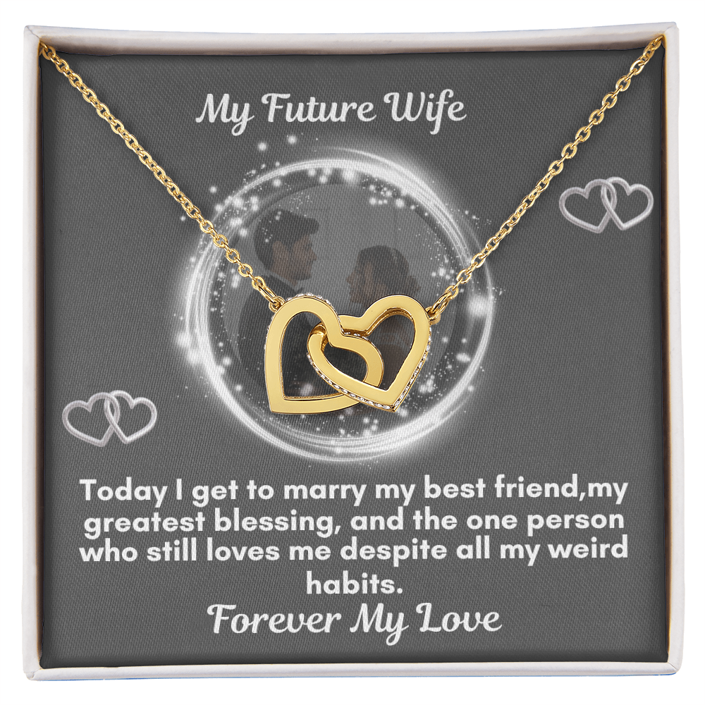 The Interlocking Hearts Necklace