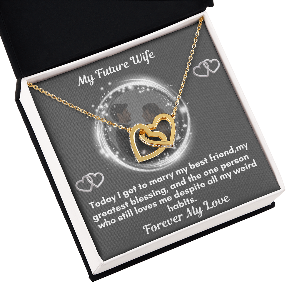 The Interlocking Hearts Necklace
