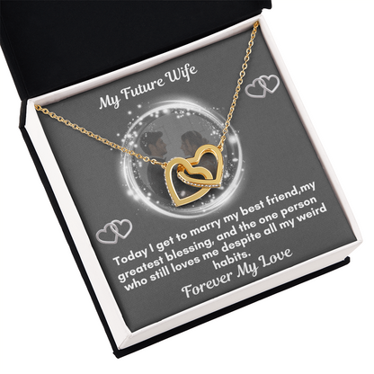 The Interlocking Hearts Necklace