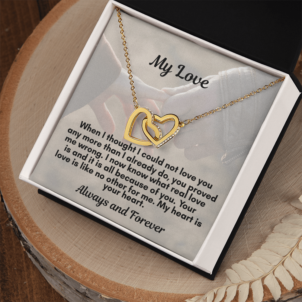 The interlocking Hearts Necklace