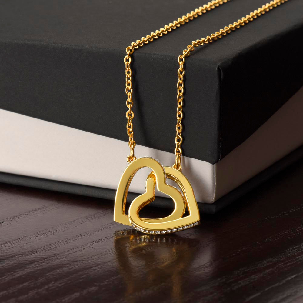 The interlocking Hearts Necklace
