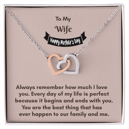 Interlocking Hearts Necklace