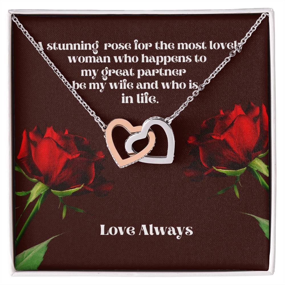 Interlocking Hearts Necklace - A Timeless Symbol of Love