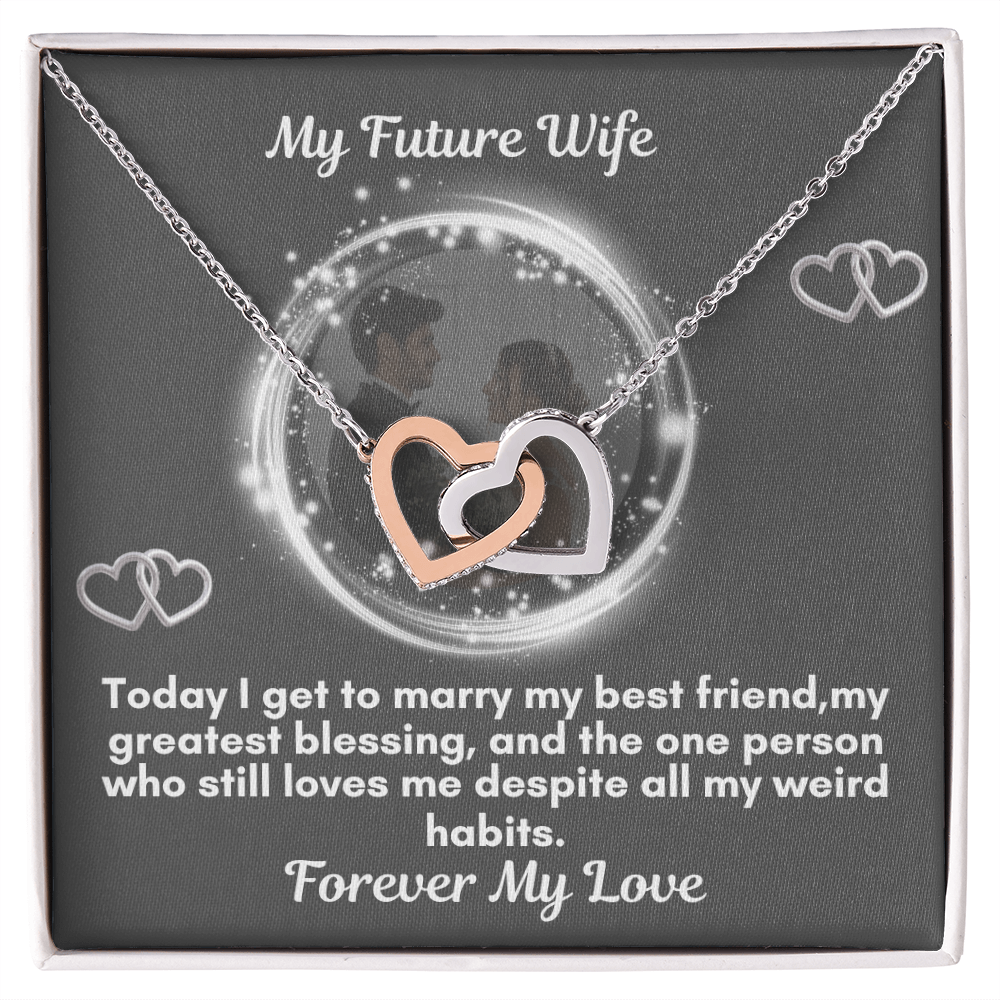 The Interlocking Hearts Necklace