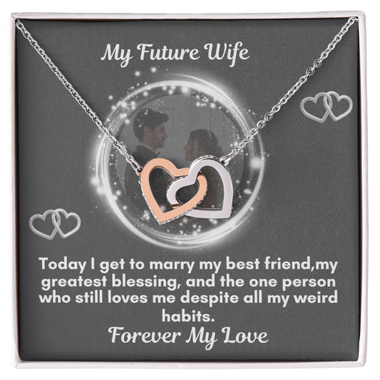 The Interlocking Hearts Necklace