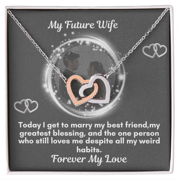 The Interlocking Hearts Necklace