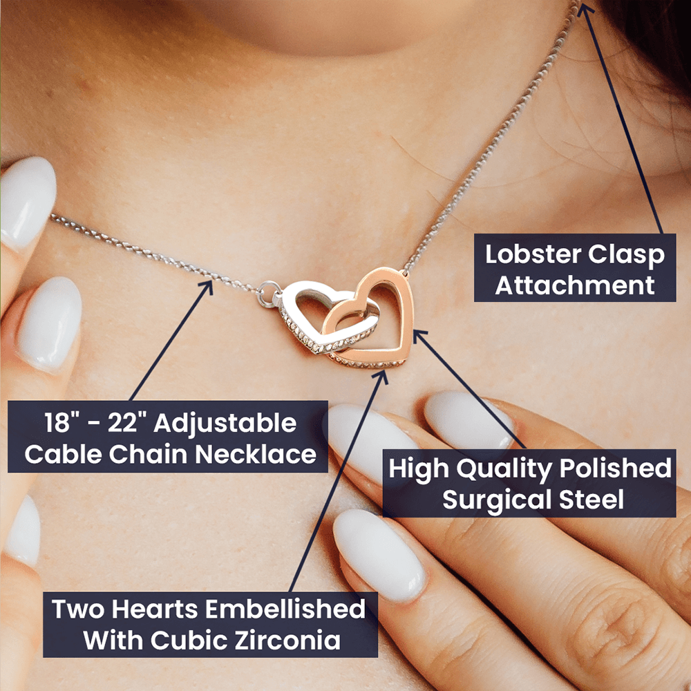 The interlocking Hearts Necklace
