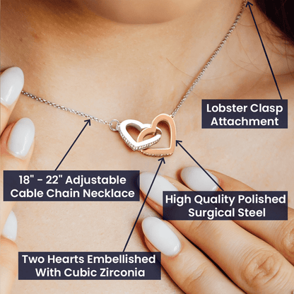 The interlocking Hearts Necklace