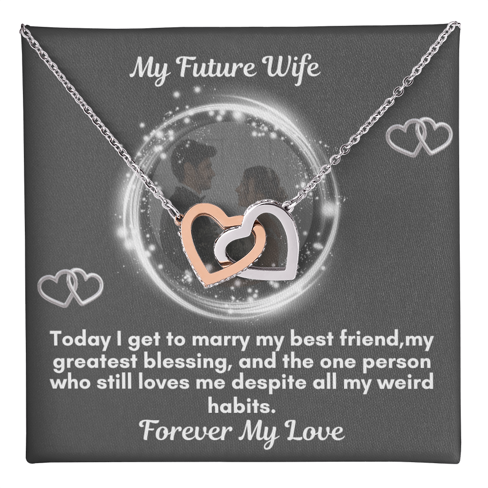 The Interlocking Hearts Necklace