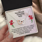 The Interlocking Hearts necklace