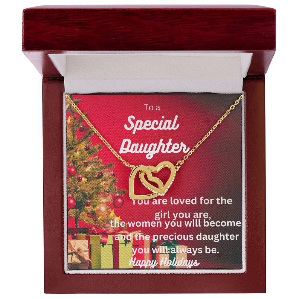 Interlocking Hearts Necklace