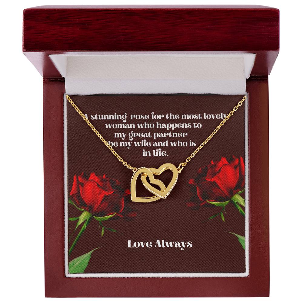 Interlocking Hearts Necklace - A Timeless Symbol of Love