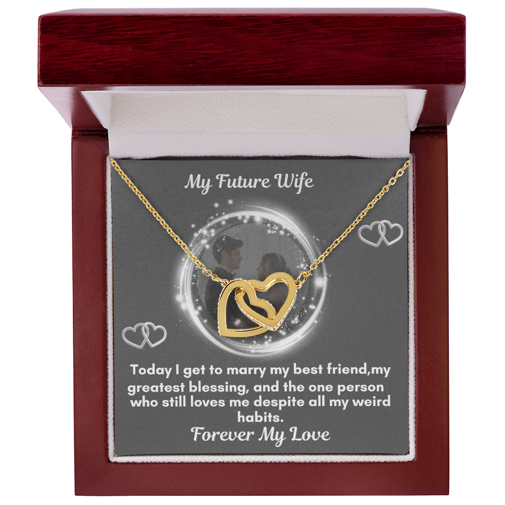 The Interlocking Hearts Necklace