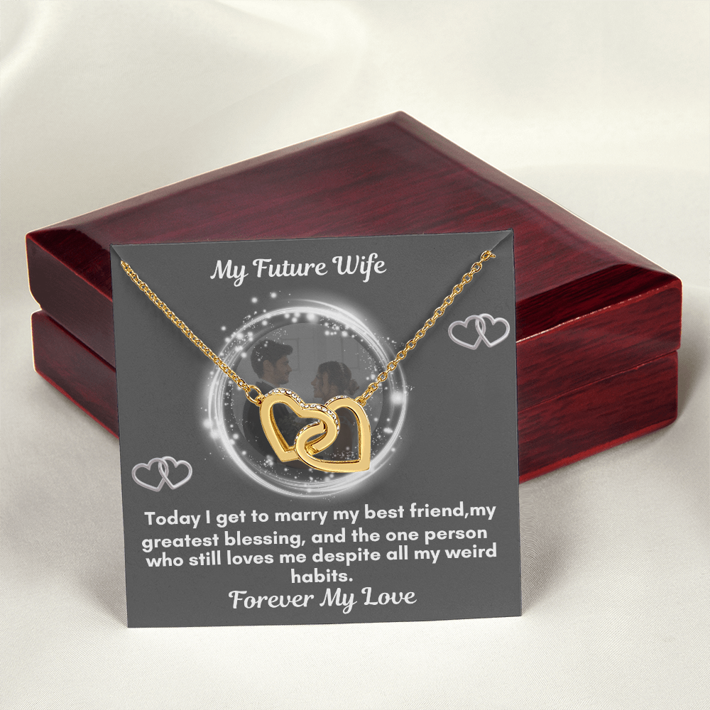 The Interlocking Hearts Necklace