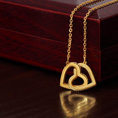 The interlocking Hearts Necklace