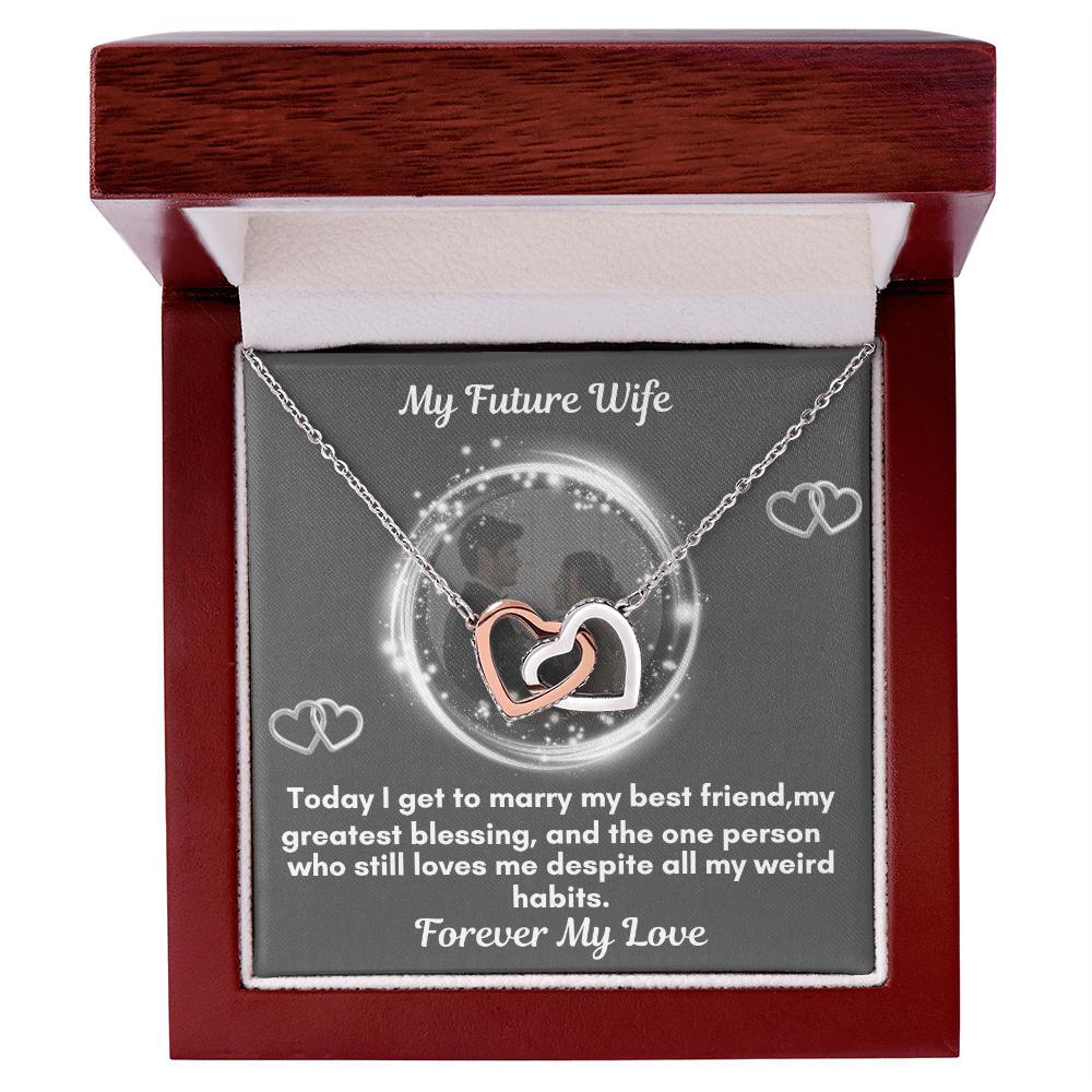 The Interlocking Hearts Necklace