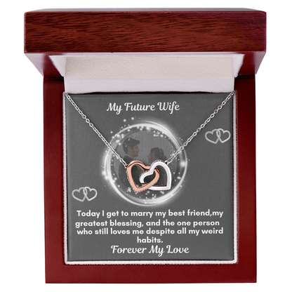 The Interlocking Hearts Necklace