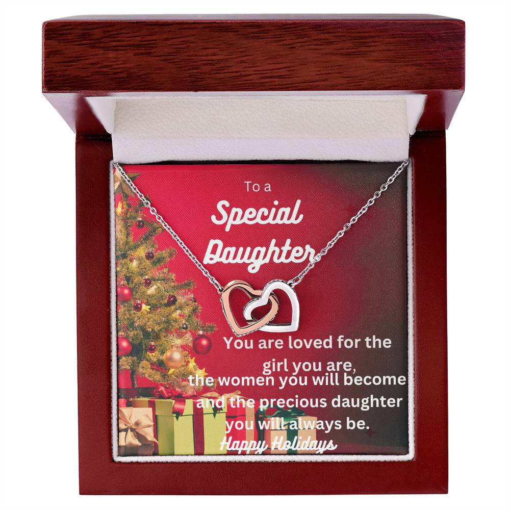 Interlocking Hearts Necklace