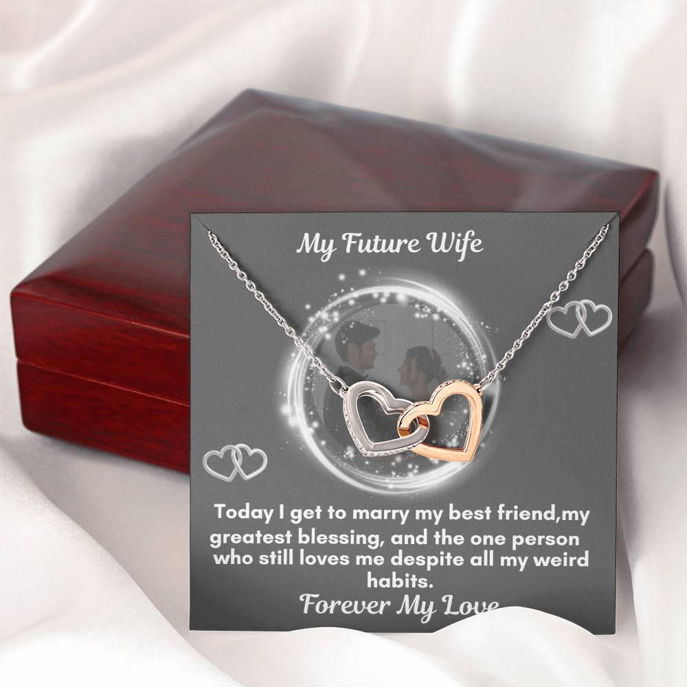 The Interlocking Hearts Necklace
