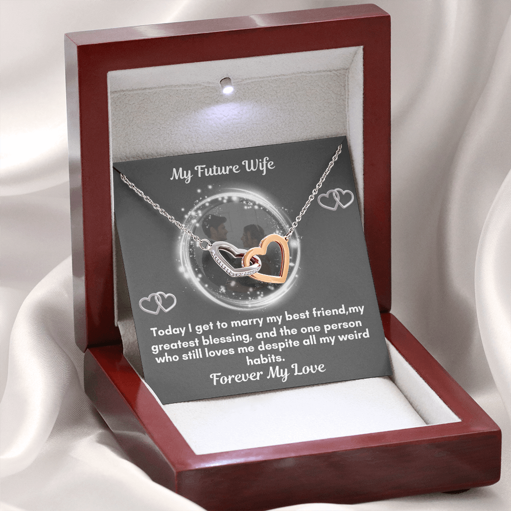 The Interlocking Hearts Necklace