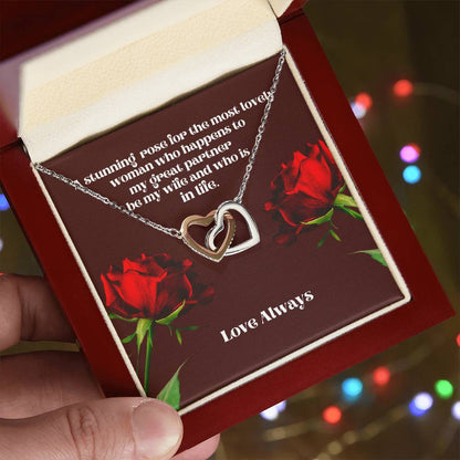 Interlocking Hearts Necklace - A Timeless Symbol of Love