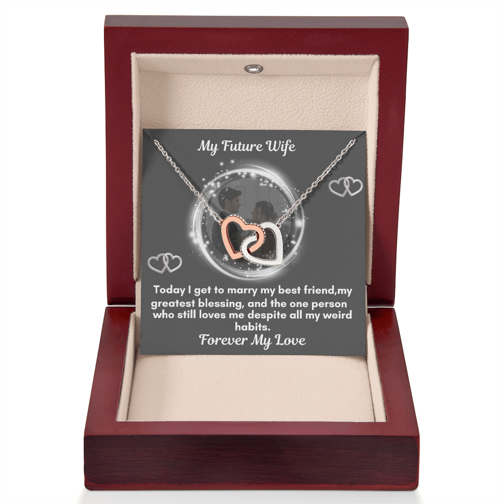 The Interlocking Hearts Necklace