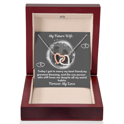 The Interlocking Hearts Necklace