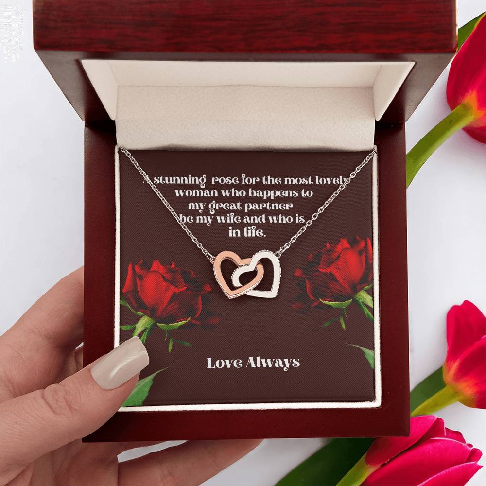 Interlocking Hearts Necklace