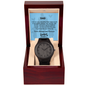 For Dad a Wooden Watch