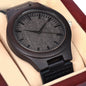 For Dad a Wooden Watch