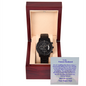 Black Chronograph Watch
