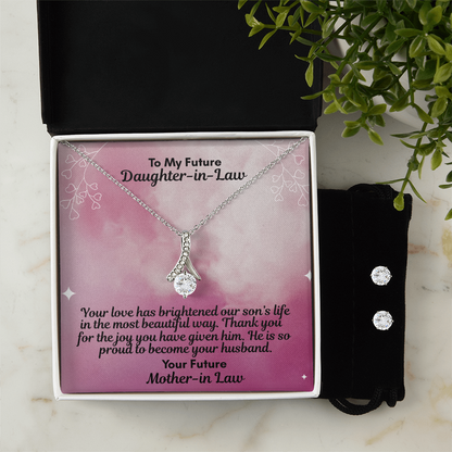 The Alluring Beauty Necklace and Earring Set