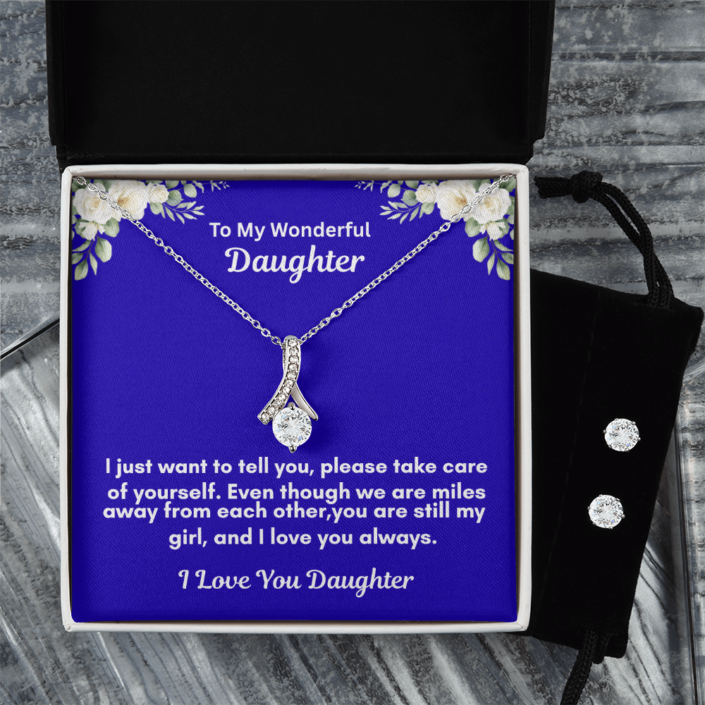 Alluring Beauty Necklace and Earring Set
