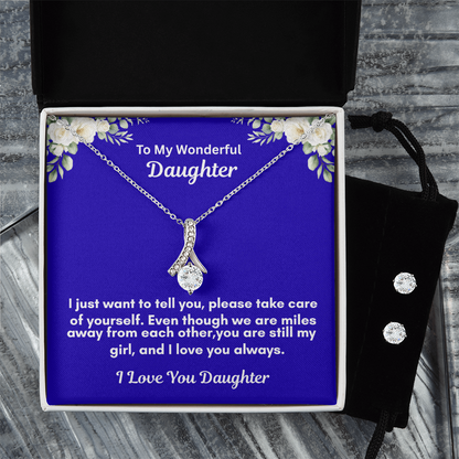 Alluring Beauty Necklace and Earring Set