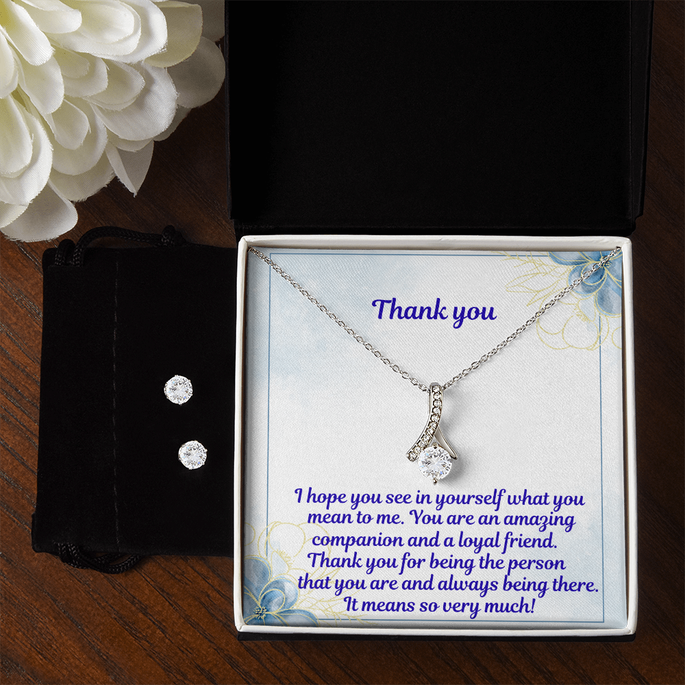 Alluring Beauty Necklace and Earring Set