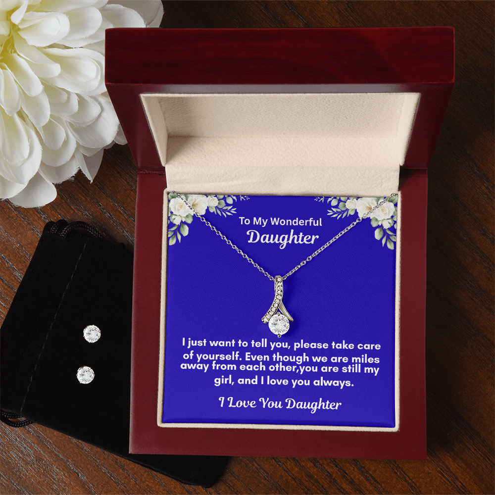 Alluring Beauty Necklace and Earring Set