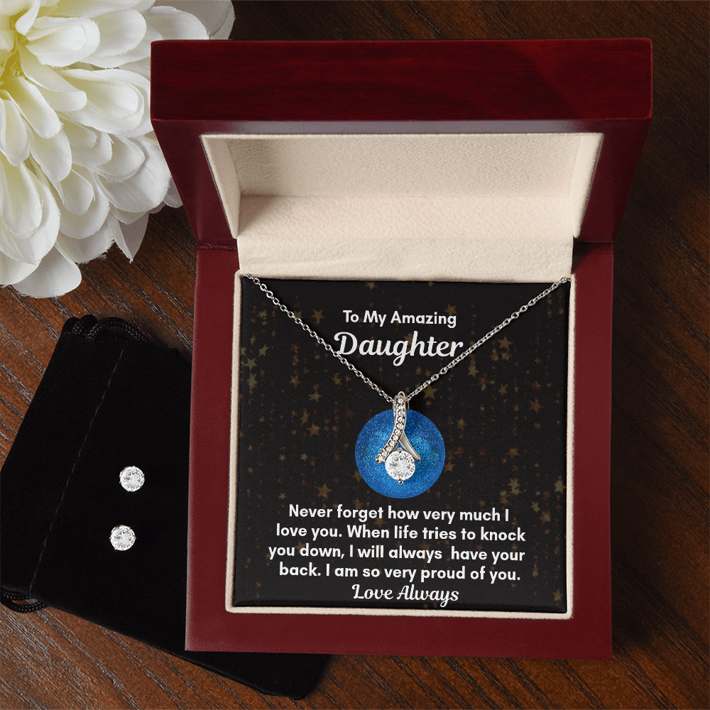 Alluring Beauty Necklace and Earring Set