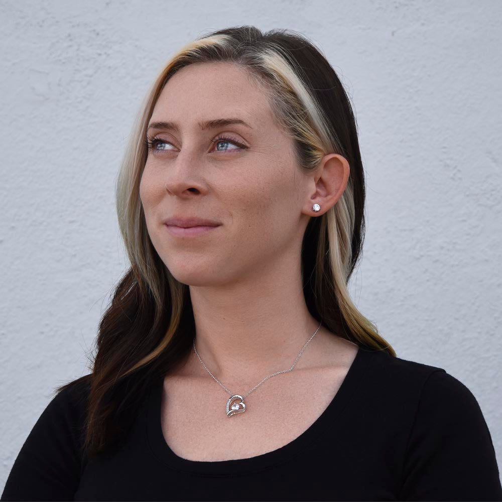 Forever Love Necklace and Matching Earrings