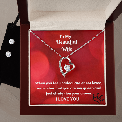 Forever Love Necklace Set: A Dazzling Gift of Elegance and Sentiment